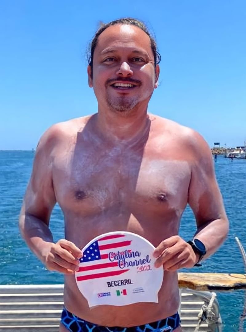 Destacado Deportista Hidalguense: Ezequiel Ignacio Becerril Zúñiga, Reconocido por la World Open Water Swimming Association