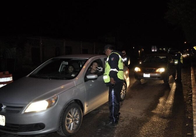 Operativo Alcoholímetro en Tulancingo, Aplicaran Multas a Infractores Entre 3 Mil 600 y6 Mil Pesos, Dependiendo del Grado de Embriaguez