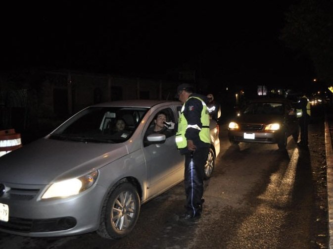 Operativo Alcoholímetro en Tulancingo, Aplicaran Multas a Infractores Entre 3 Mil 600 y6 Mil Pesos, Dependiendo del Grado de Embriaguez