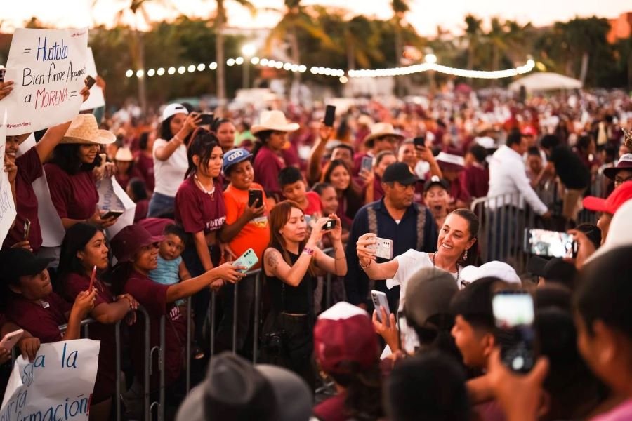 Transformación es el Grito Que Retumba en Todo México: Claudia Sheinbaum se Compromete en Huatulco, Oaxaca, a Que no Habrá Regresión