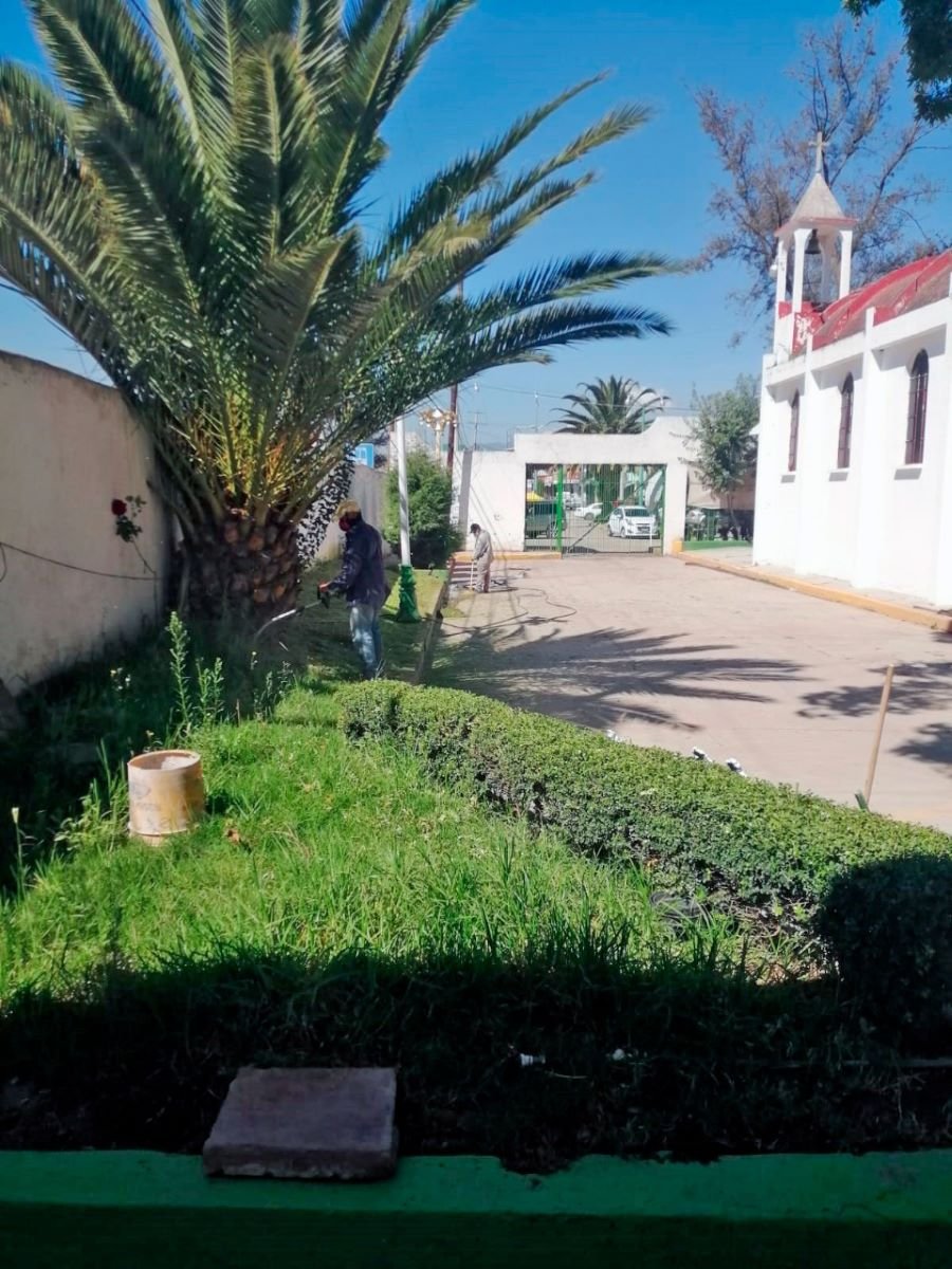 Alistan panteón municipal para celebración del 10 de mayo