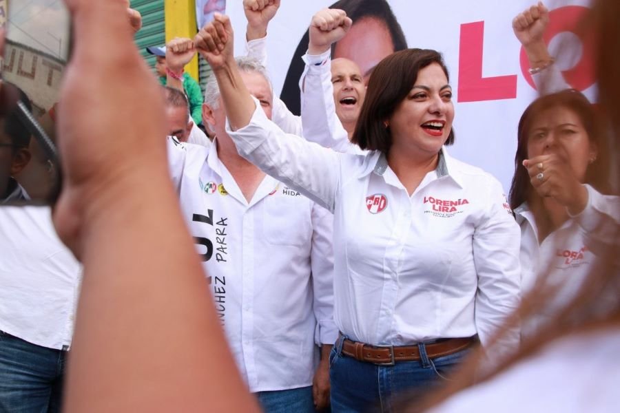 Arranca Lorenia Lira campaña en Cerro del Tezontle