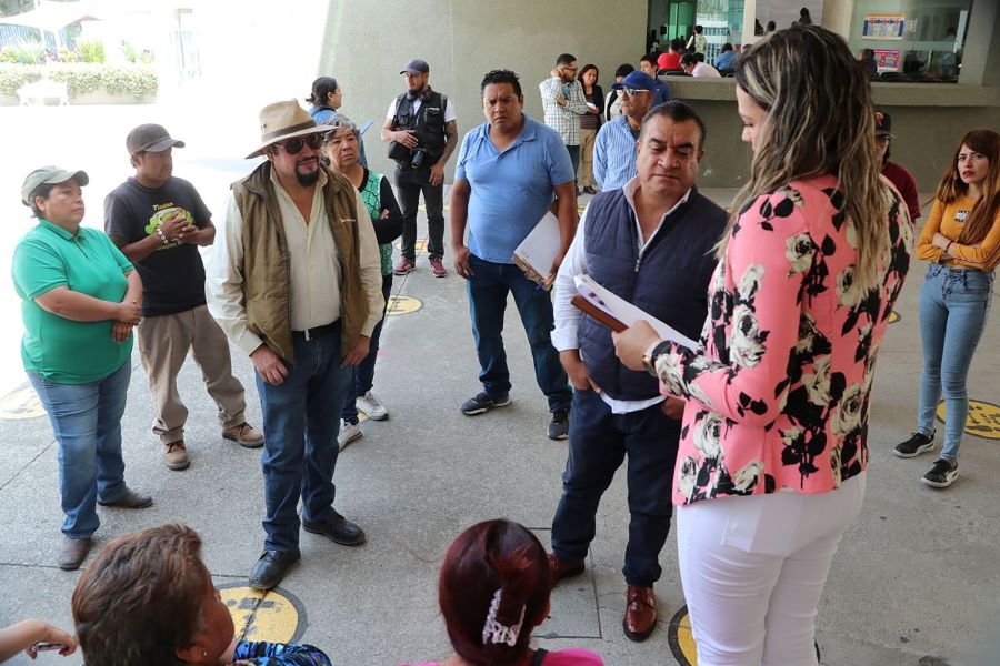 Caasim, Firma de Minuta Que Especifica Los Días de Servicio Para Ocho Colonias de Pachuca