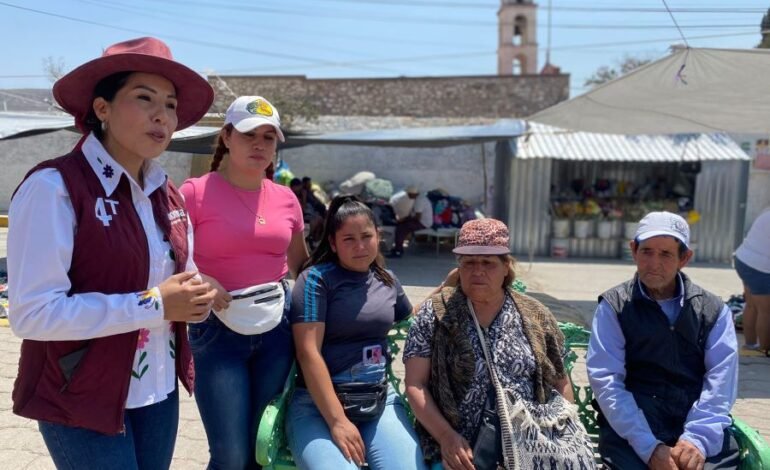 Compromete Hilda Miranda Rescate de Frontón en San Guillermo la Reforma