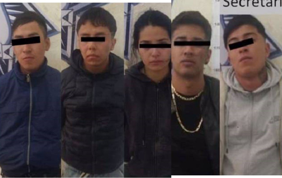 Detiene la Policía Municipal de Tizayuca a 4 Hombres y Una Mujer, se Hacían Pasar como Policías