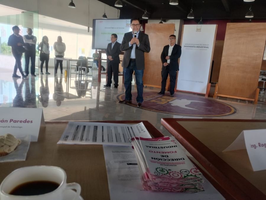 Dirección de Fomento Industrial de Tulancingo vincula al sector empresarial con educativo.