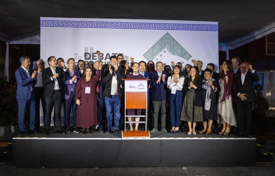 GANAMOS EL DEBATE PORQUE PRESENTAMOS PROPUESTAS Y UN PLAN DE DESARROLLO: CLAUDIA SHEINBAUM