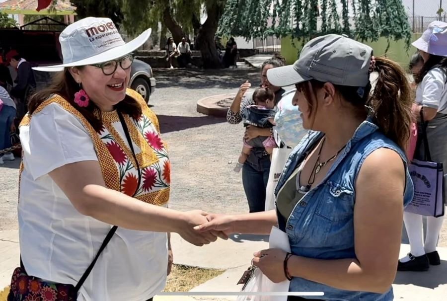 Habitantes del Distrito XII de Pachuca, protagonistas activos de la 4T