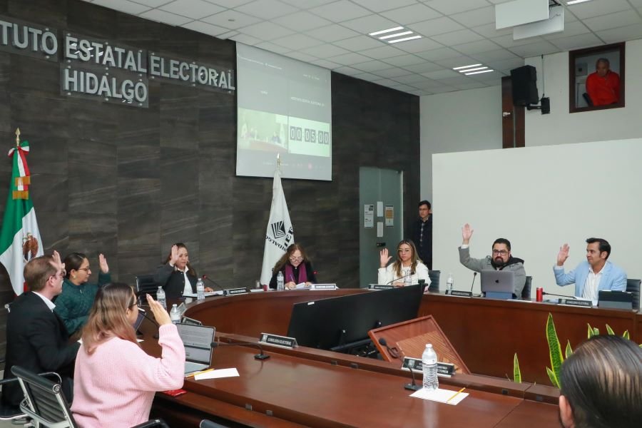 IEEH Aprueba Registros de Candidaturas de Partidos Políticos y Candidaturas Comunes Para Contender Por Las Diputaciones Locales 2024