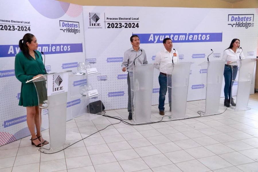 IEEH realiza Debates de Ayuntamientos de Huautla, Calnali, Lolotla y Tlanchinol