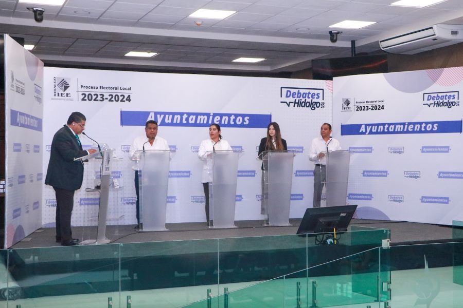 IEEH Realiza Debates de Mineral del Chico, el Arenal y San Agustín Tlaxiaca