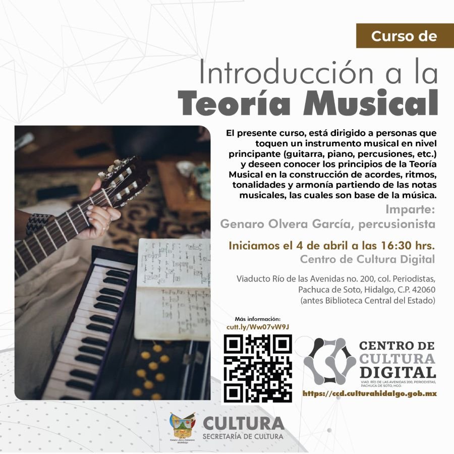 Ofrece Centro de Cultura Digital Talleres de Foto, Teoría Musical y Excel