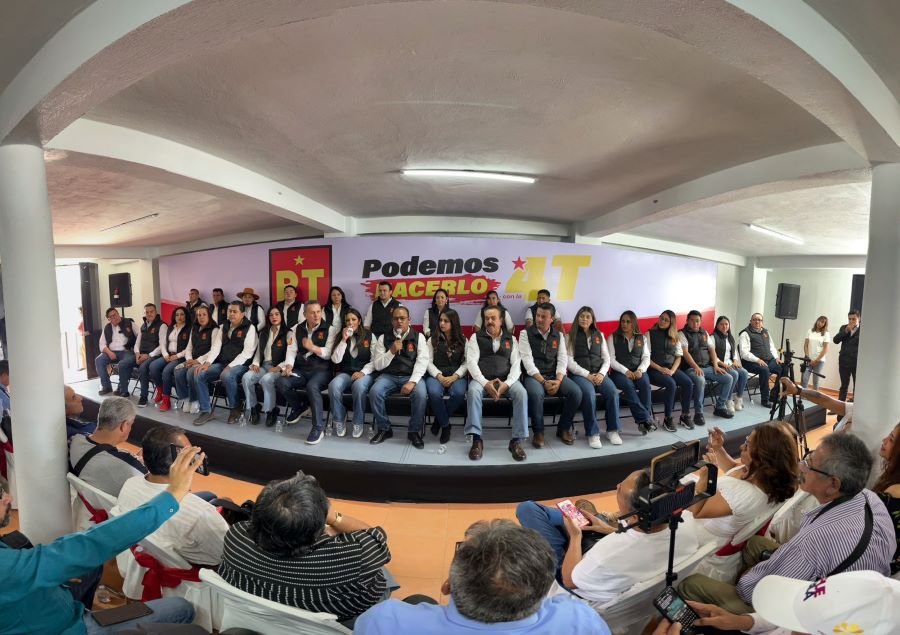 Presenta PT Candidatas y Candidatos Ganadores a Diputados Locales