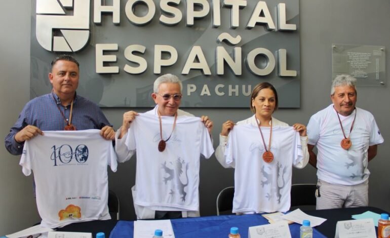 Presentan La Carrera Atlética”100 Años del Hospital Español”