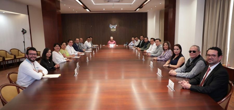 Reunión de Trabajo Con Los Secretarios y las Secretarias de su Gabinete