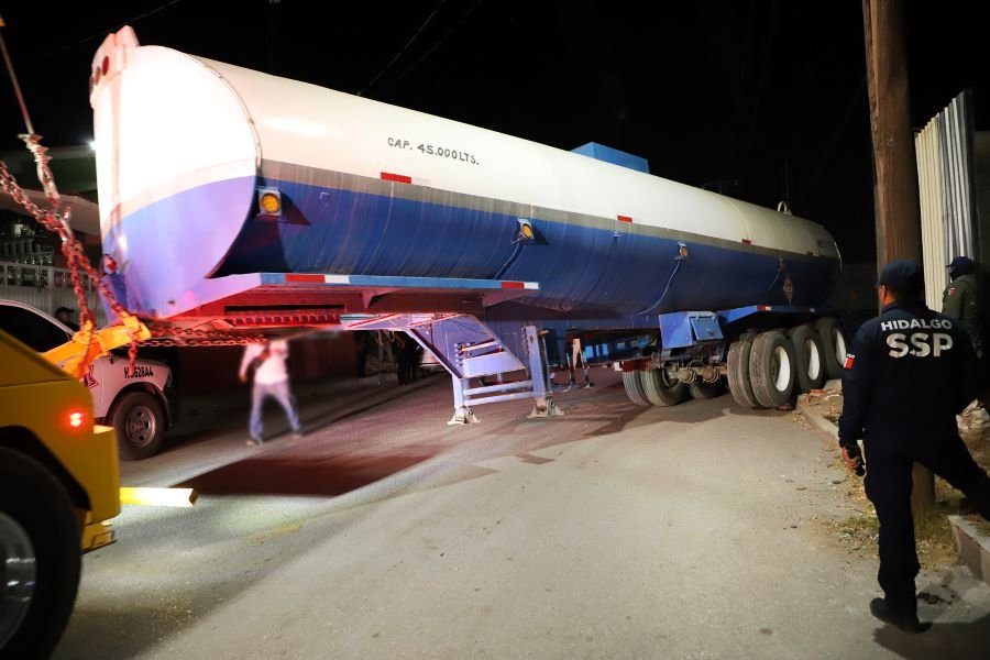 Seguridad Pública ha Asegurado Más de 100 Pipas Relacionadas con Trasiego Ilegal de Combustible