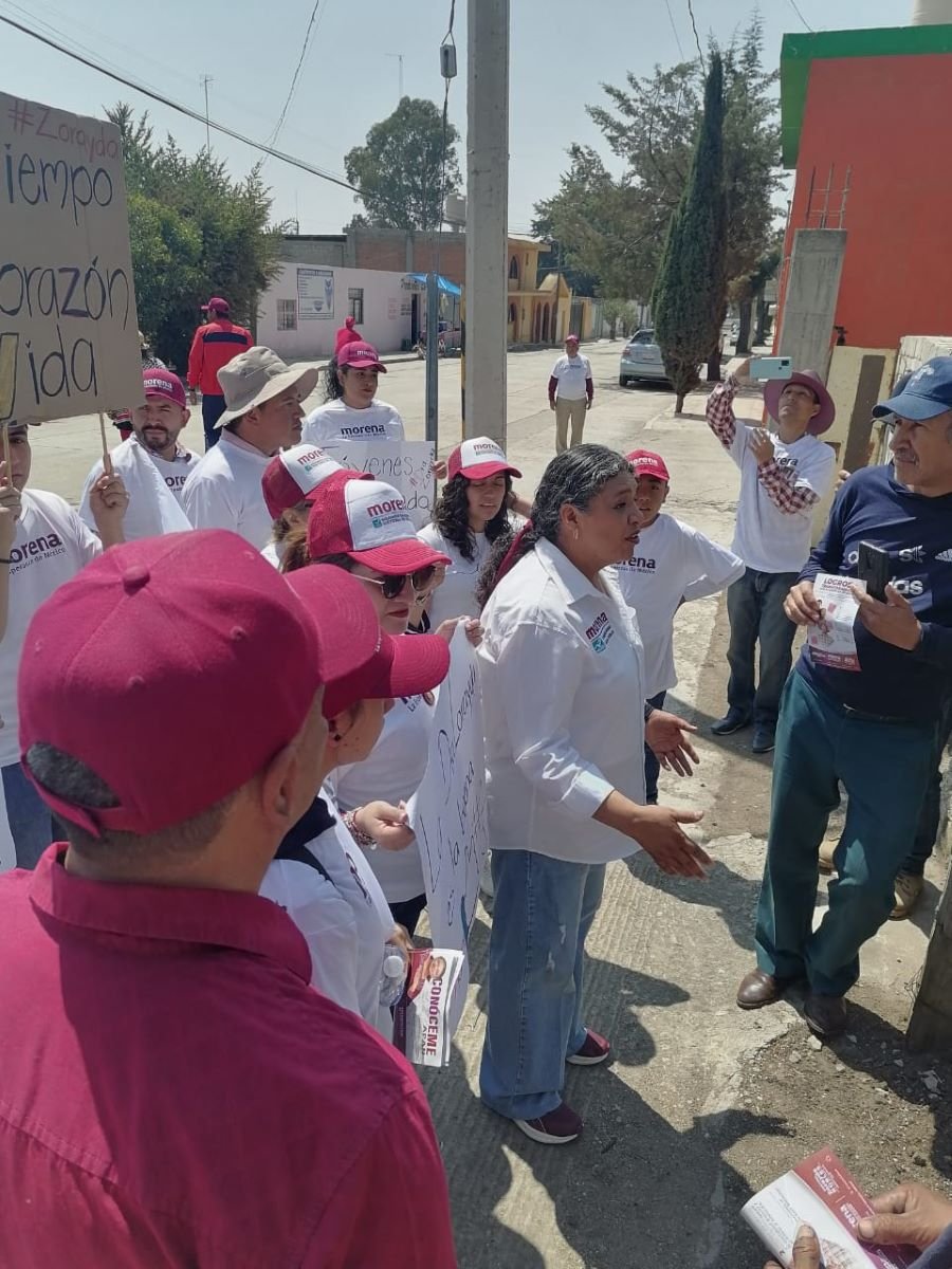 Zorayda Robles Inició Campaña Por la Alcaldía de Apan