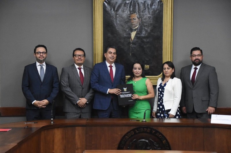 Secretaría de Hacienda Entregó la Cuenta de la Hacienda Pública Estatal Correspondiente al Ejercicio Fiscal 2023