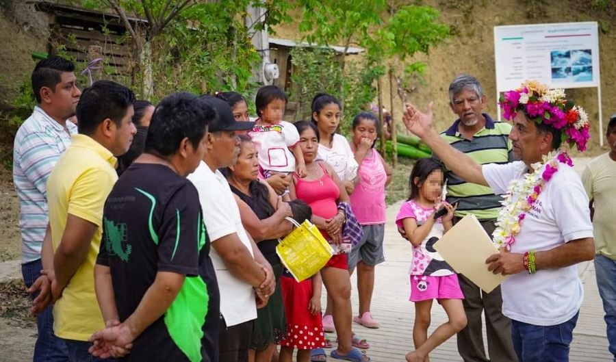 Alfredo San Román dará continuidad a sistema de agua potable del río Los Hules