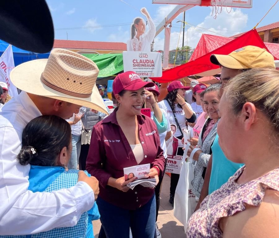 Alma de La Vega Reitera Llamado al Voto Masivo Por Morena