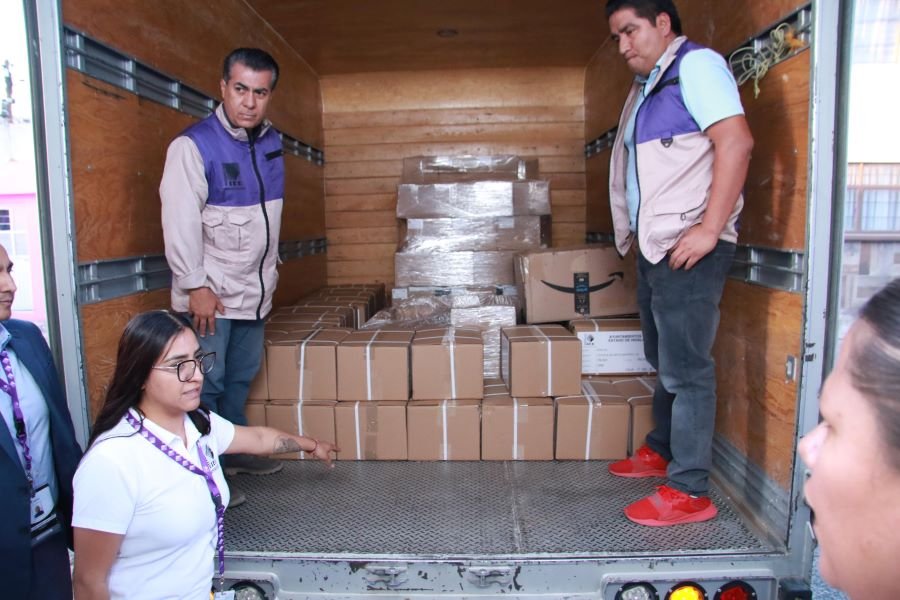 Arriban a Consejos Distritales del IEEH más de 5 millones de Boletas Electorales para la votación del 2 de junio