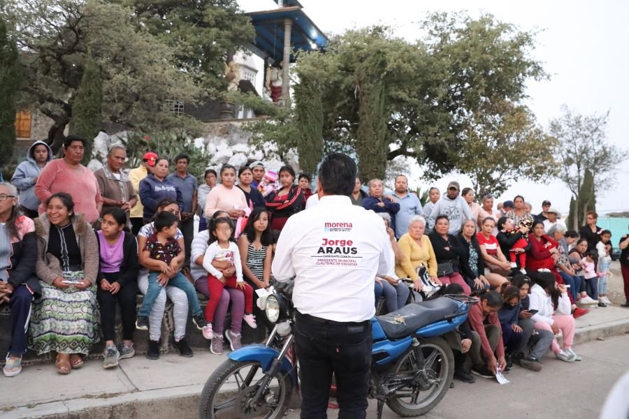 Confianza de las y los Cuautepequenses Está Con Jorge Araus