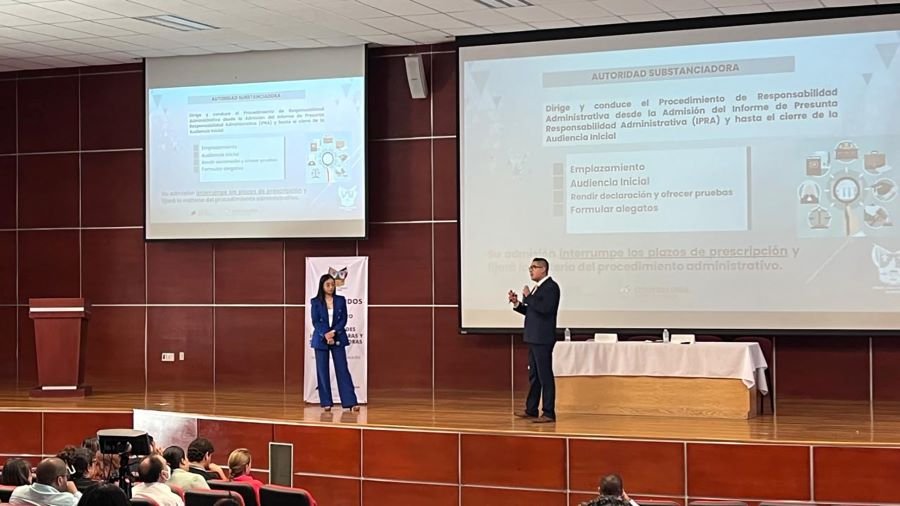 Contraloría capacita en materia disciplinaria