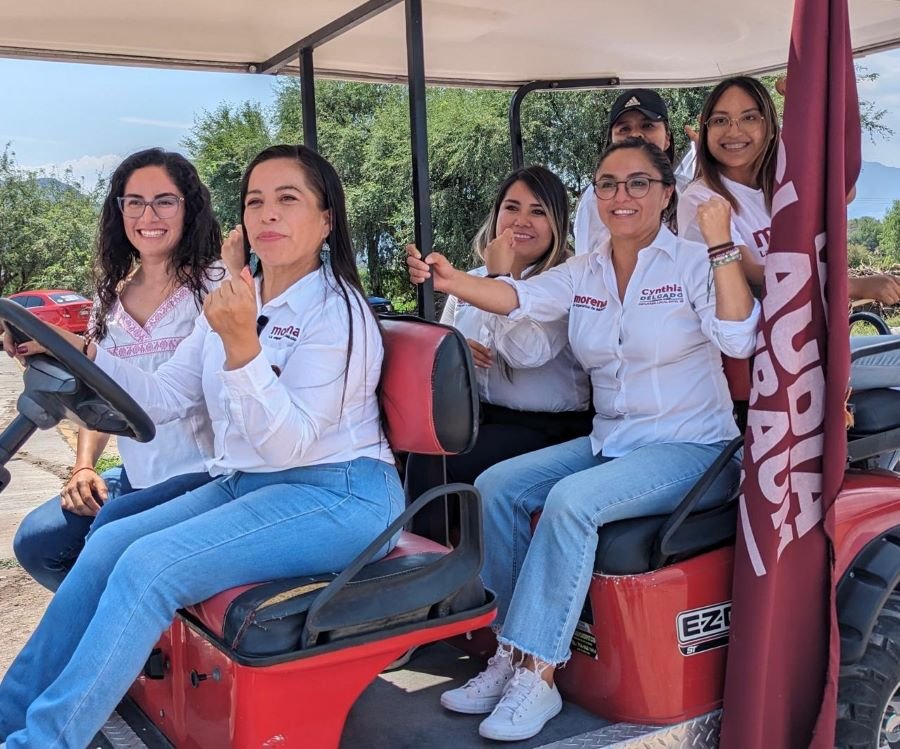 La candidata a diputada aseguró que la mayoría de los electores ya decidieron edificar el segundo piso de la transformación