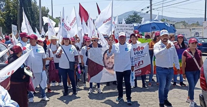 Encabeza Alfredo Quiroz caminata de ‘La Verdadera Transformación’ en Tepeapulco