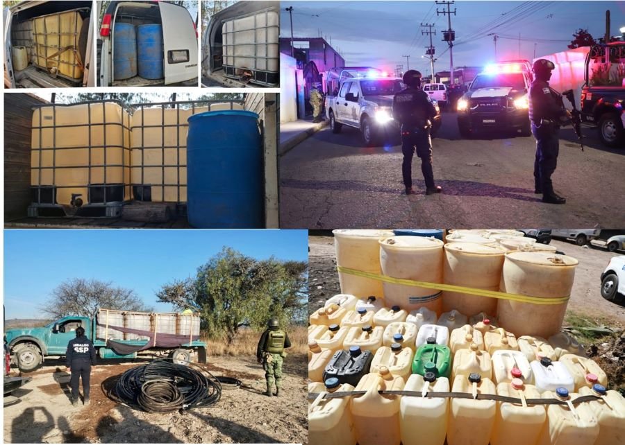 Hidalgo supera los tres millones de litros de hidrocarburo recuperados