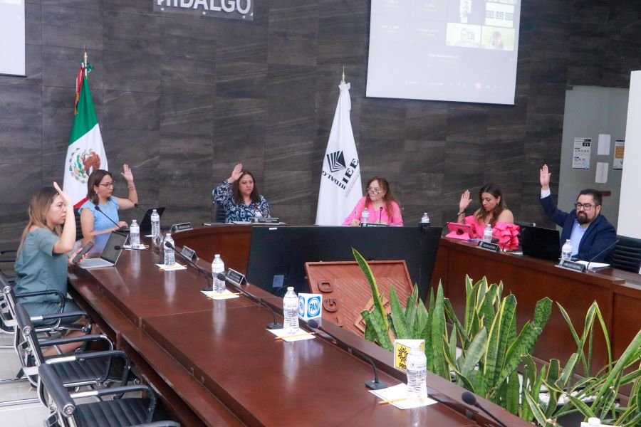 IEEH aprueba candidaturas del PRI, PT y PVEM