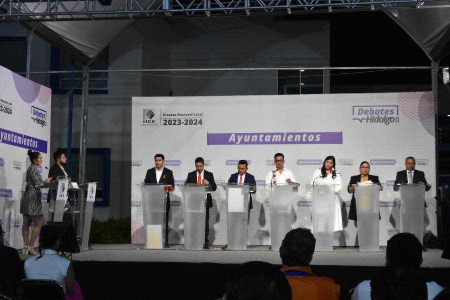 IEEH realiza debate por el Ayuntamiento de Mineral de la Reforma
