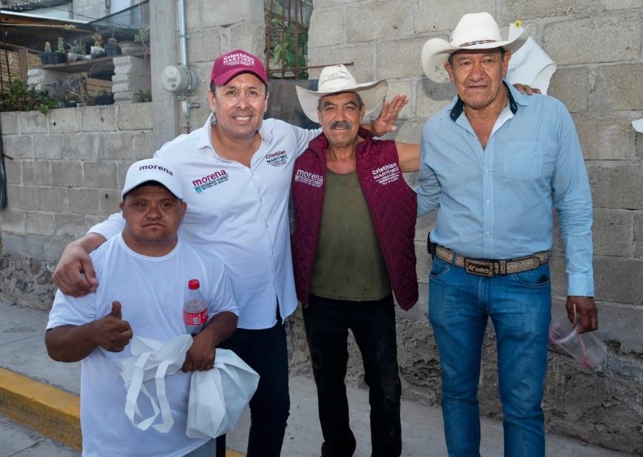 Intensifica Cristhian Martínez Acercamiento Con Ciudadanos De Tula