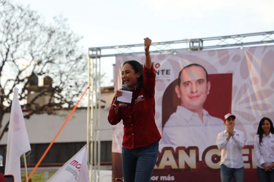 La 4t No Sólo Es Un Lema, Sino Una Convicción De Vida, Reafirma Mirna Rubio En Cierre De Campaña