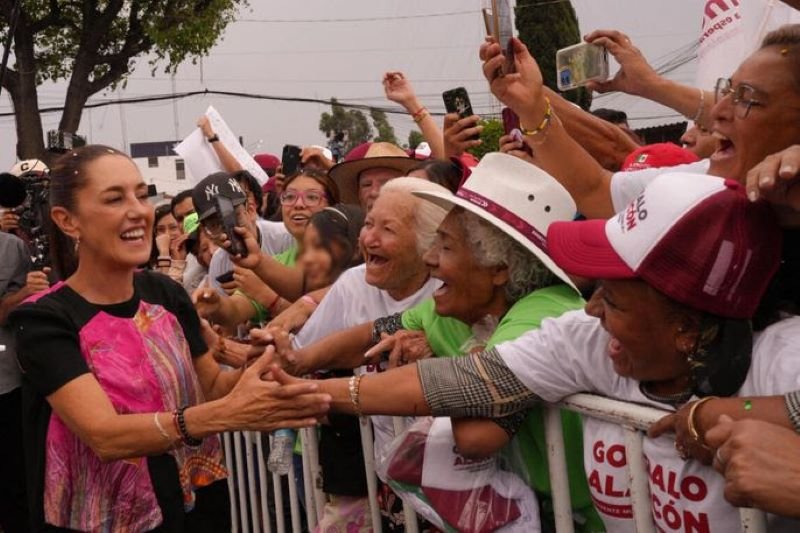 ’’La Cuarta Transformación Está Más Fuerte Que Nunca’’: Claudia Sheinbaum Celebra El Entusiasmo de Todo El Pueblo de México Por La 4t