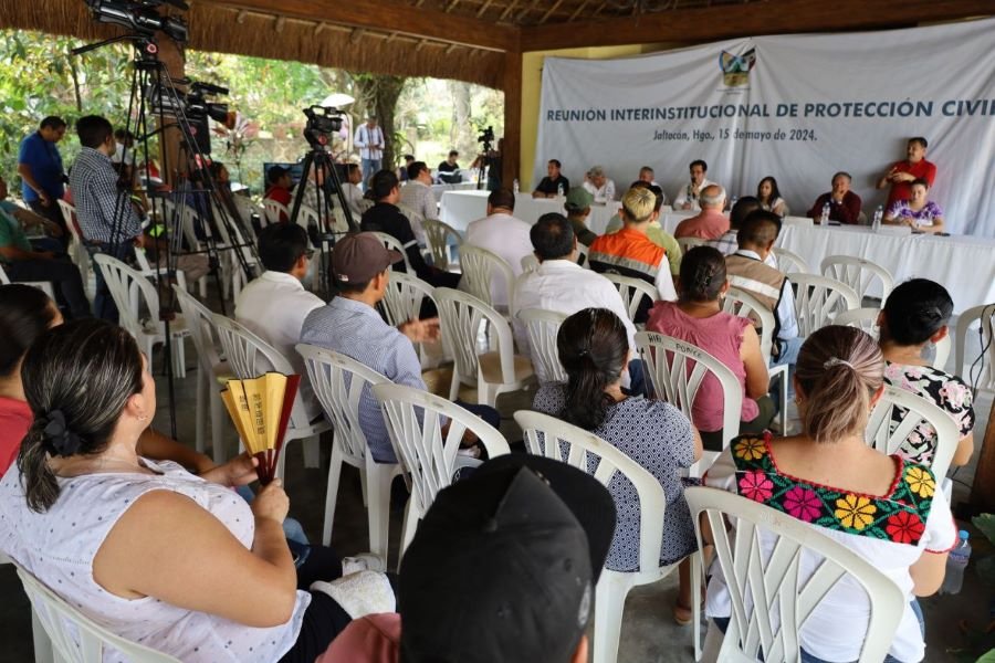 La Huasteca Fue Sede de las Reuniones Interinstitucionales de Protección Civil