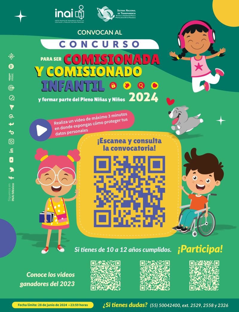 ITAIH Sede Para Recibir Videos Que Participarán en el Concurso Para Comisionada y Comisionado Infantil