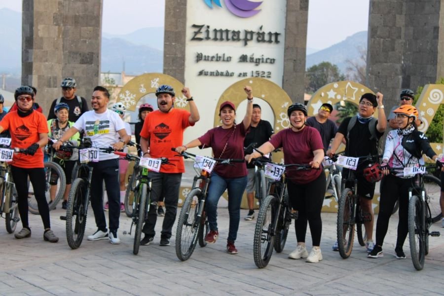 Participó Alhely Medina En Rodada Ciclista “Ponte Pilas”