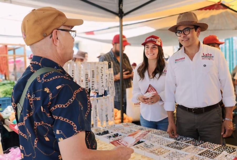 Plantean a Lalo Medécigo Problemáticas en la Colonia Unidad Minera 11 De Julio