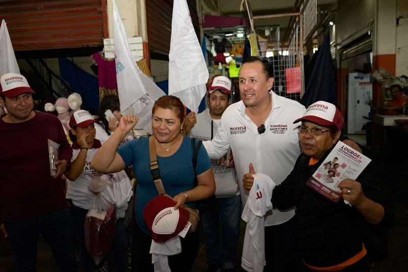 Promete Cristhian Martínez sistema municipal de guarderías para apoyar a madres solteras, trabajadoras y emprendedoras
