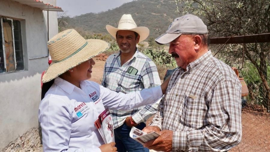 Recorre Alma Elías Comunidades En Chapantongo