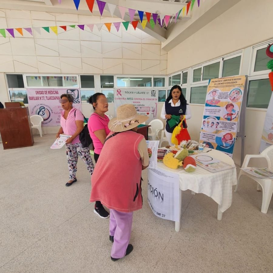 Realiza IMSS Hidalgo Feria de la Salud en UMF No. 37 en Doxey Durante 8ª Jornada Nacional de Servicios Ordinarios 2024