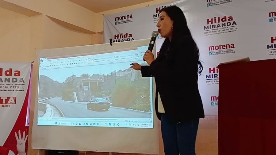 Señala Hilda Miranda Retiro de Lonas y Ataques Mediante Páginas Creadas en Otros Estados