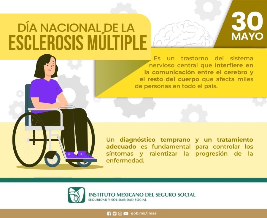 Sensibiliza IMSS Hidalgo a comunidad por Día Nacional de la Esclerosis Múltiple