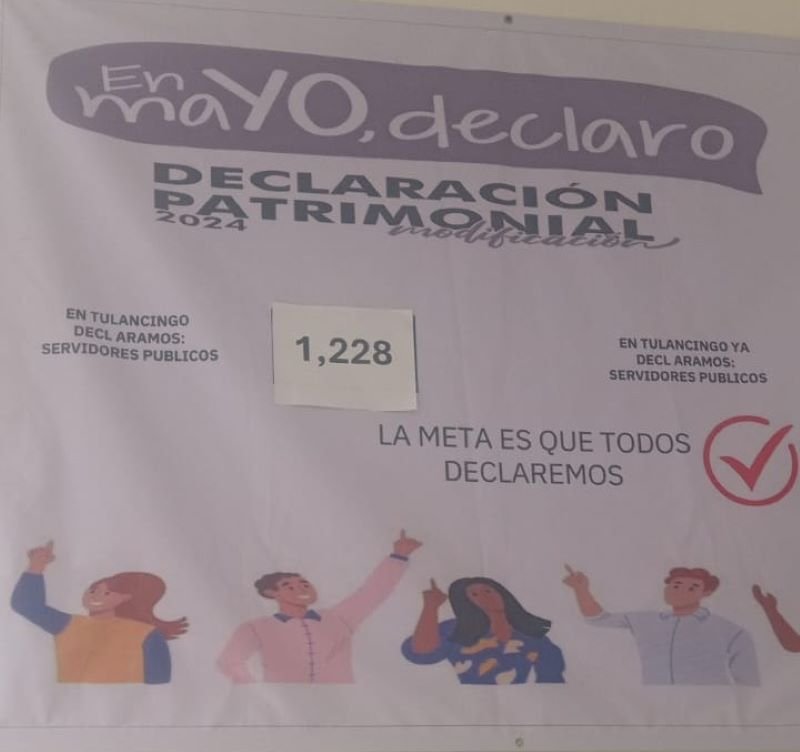 Servidores públicos de Tulancingo Cumplen Con Declaración y Actualización de Condición Patrimonial