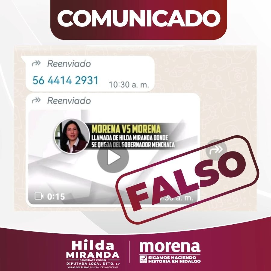 Sigue La Guerra Sucia Contra Hilda Miranda; Crean Videos Con Inteligencia Artificial