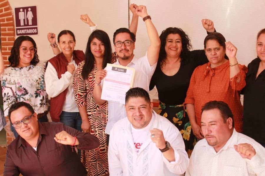 Carlos Montaño agradece al pueblo de Epazoyucan su respaldo a la Cuarta Transformación