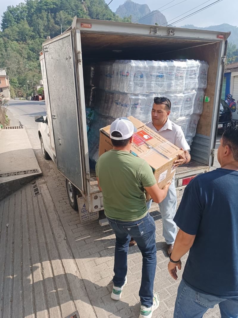 Dif Tulancingo Entregó Ayuda a Los Damnificados de Tenango de Doria