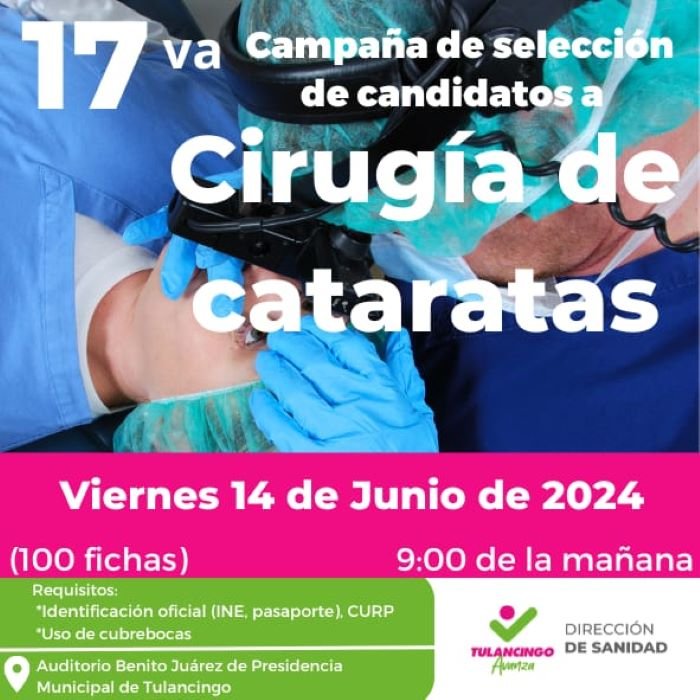 Este 14 de Junio se Realizarán Dos Jornadas Médicas de Salud Visual  y de Prevención a Enfermedades de Transmisión Sexual