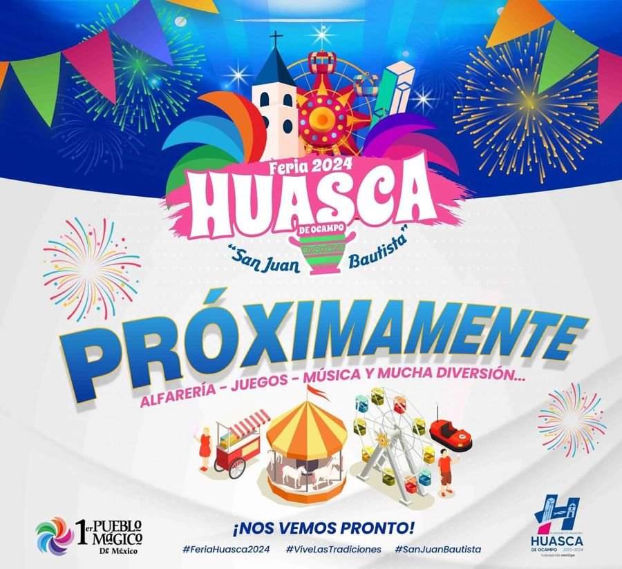 Huasca de Ocampo celebrará Feria Patronal de San Juan Bautista 2024